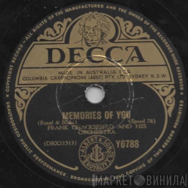  Frank Chacksfield & His Orchestra  - Memories Of You / Lisbon Antigua