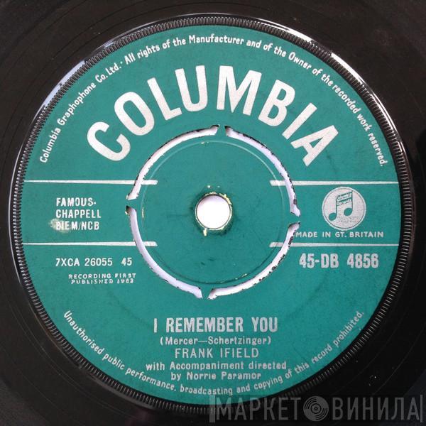 Frank Ifield - I Remember You