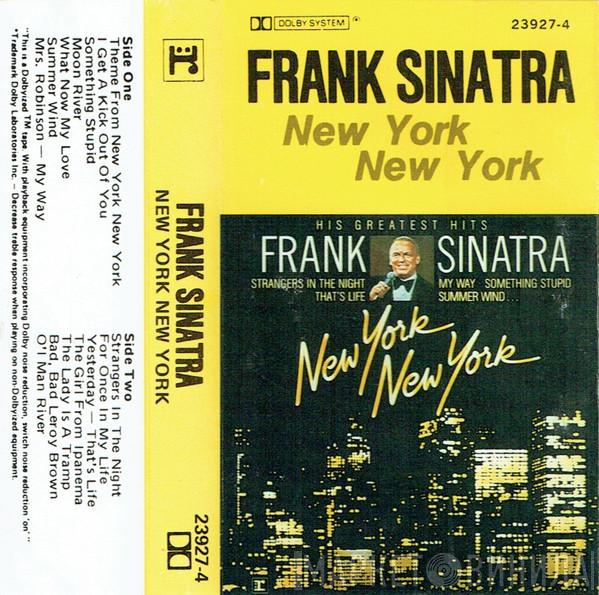  Frank Sinatra  - New York New York: His Greatest Hits
