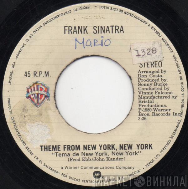  Frank Sinatra  - Theme From New York, New York = Tema de New York, New York