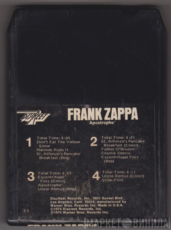  Frank Zappa  - Apostrophe'