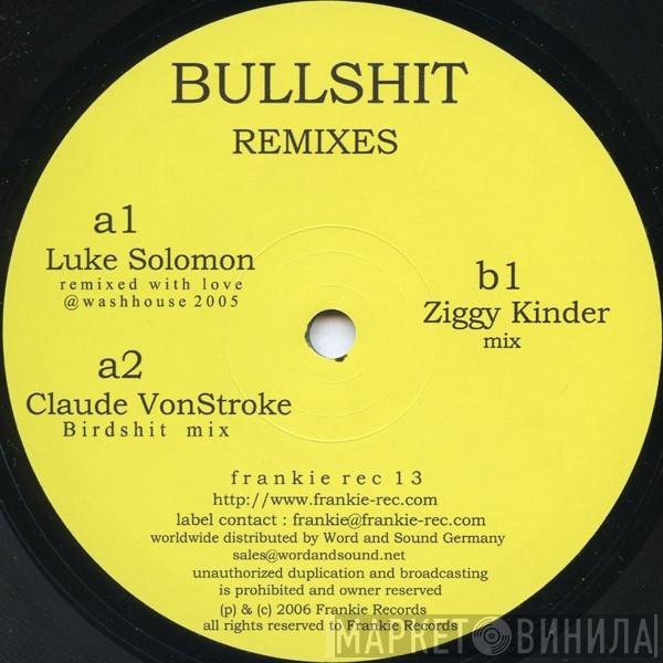 Frankie  - Bullshit (Remixes)