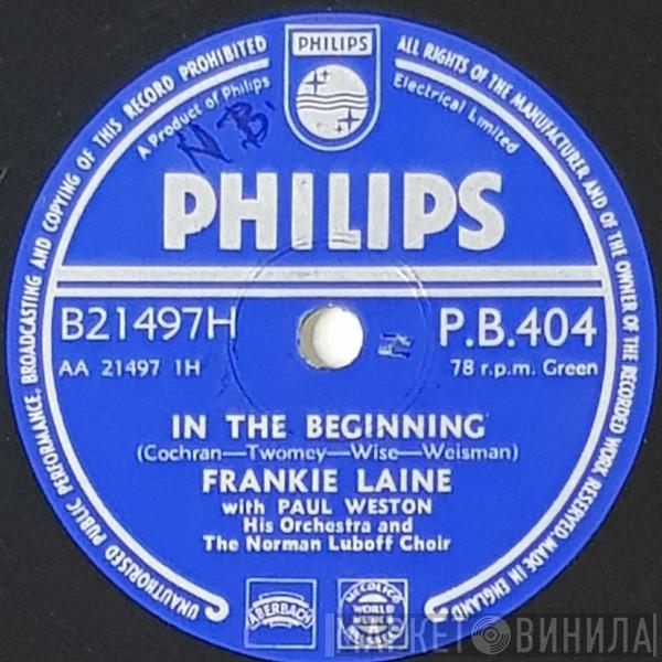Frankie Laine, Paul Weston And His Orchestra - In The Beginning / Old Shoes