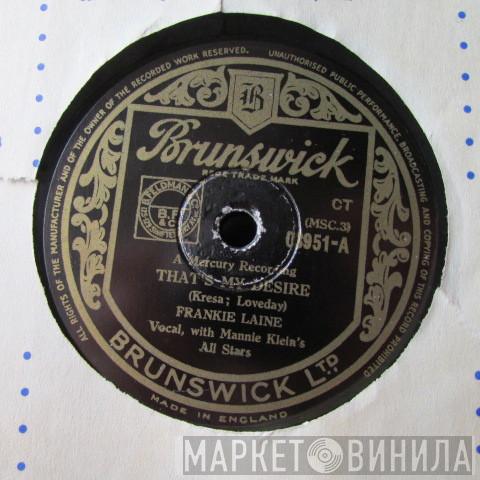 Frankie Laine - That's My Desire / By The River Sainte Marie