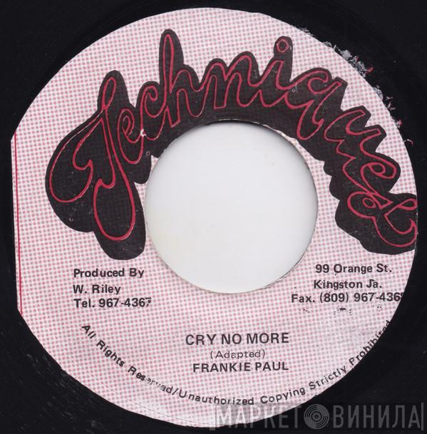 Frankie Paul - Cry No More