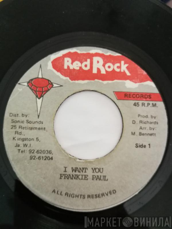 Frankie Paul - I Want You