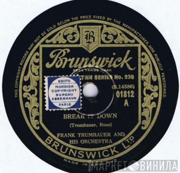 Frankie Trumbauer And His Orchestra - Break It Down / China Boy