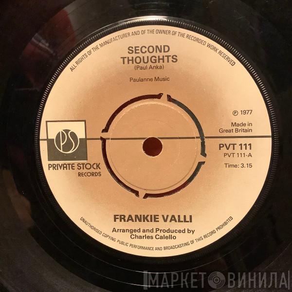 Frankie Valli - Second Thoughts