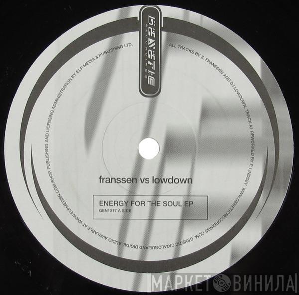 Franssen vs. Lowdown - Energy For The Soul EP