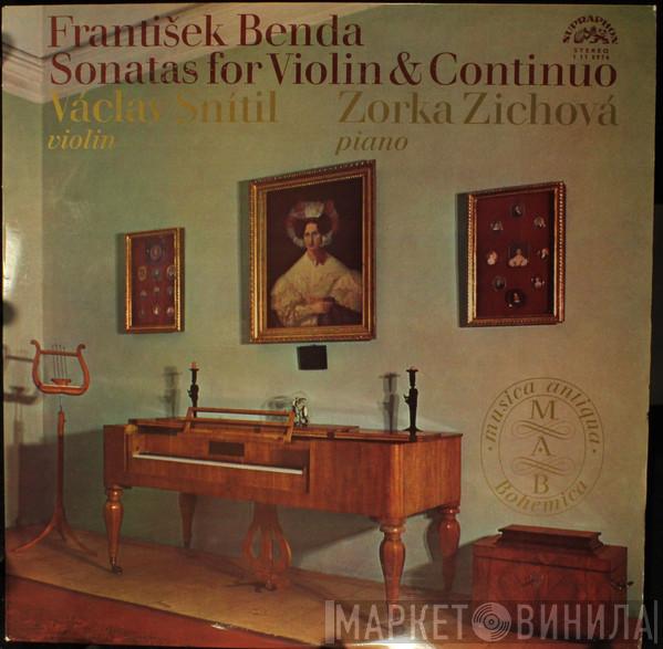 František Benda, Václav Snítil, Zorka Zichová - Sonatas For Violin & Continuo