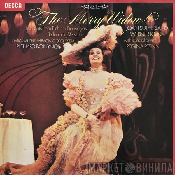 Franz Lehár, Joan Sutherland, Werner Krenn, Regina Resnik, National Philharmonic Orchestra, Richard Bonynge - The Merry Widow - Highlights