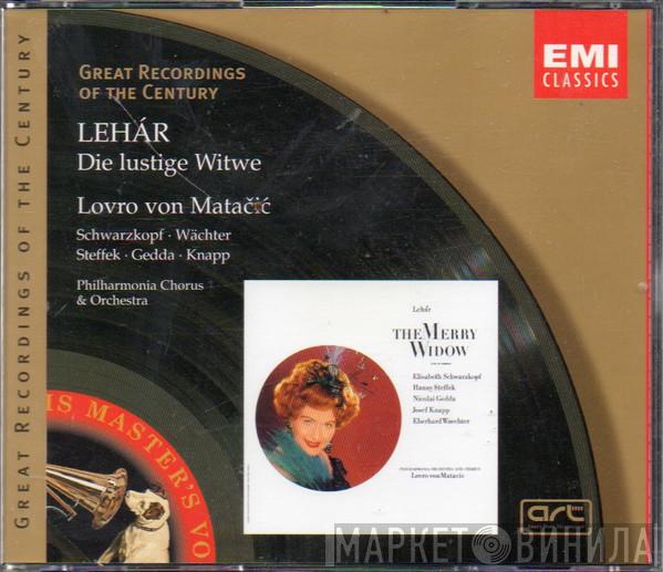 Franz Lehár, Lovro Von Matacic, Elisabeth Schwarzkopf, Eberhard Wächter, Hanny Steffek, Nicolai Gedda, Josef Knapp , Philharmonia Chorus, Philharmonia Orchestra - Die Lustige Witwe