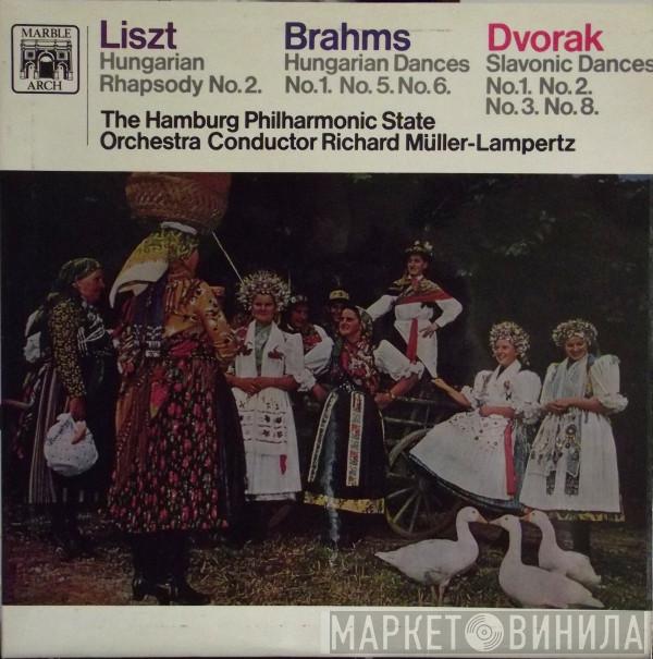 Franz Liszt, Johannes Brahms, Antonín Dvořák, Philharmonisches Staatsorchester Hamburg, Richard Müller-Lampertz - Hungarian Dances