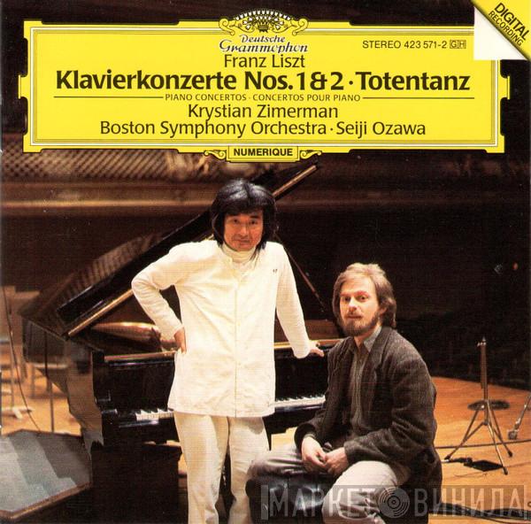 , Franz Liszt , Krystian Zimerman , Boston Symphony Orchestra  Seiji Ozawa  - Klavierkonzerte Nos 1 & 2 = Piano Concertos = Concertos Pour Piano • Totentanz