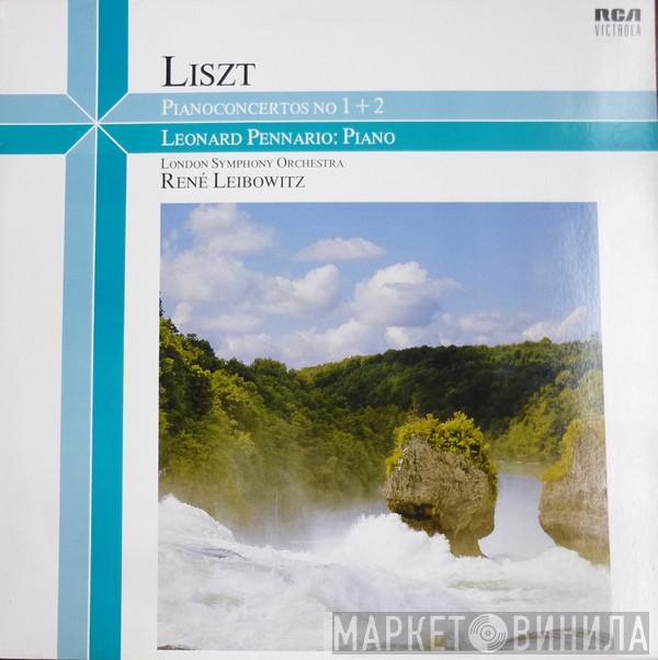 Franz Liszt, Leonard Pennario, René Leibowitz - Liszt - Pianoconcertos 1 + 2
