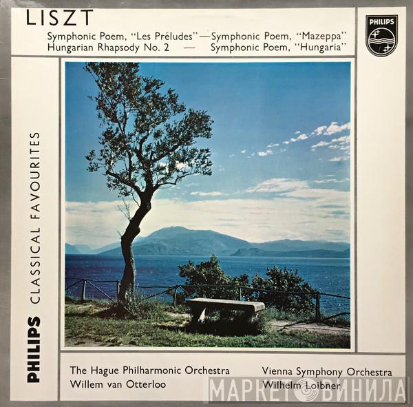 , Franz Liszt , The Hague Philharmonic , Willem Van Otterloo , Wiener Symphoniker  Wilhelm Loibner  - Les Préludes · Mazeppa · Hungarian Rhapsody - Hungaria