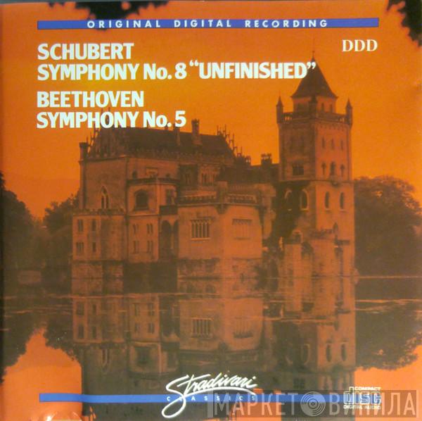 Franz Schubert, Ludwig van Beethoven, Simfonični Orkester RTV Ljubljana, Anton Nanut - Symphony No. 8 "Unfinished" / Symphony No. 5