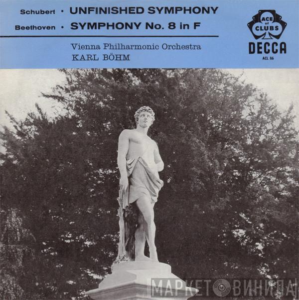 Franz Schubert, Ludwig van Beethoven, Wiener Philharmoniker, Karl Böhm - Unfinished Symphony / Symphony No. 8 In F