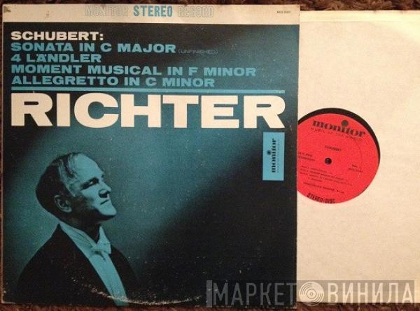 Franz Schubert, Sviatoslav Richter - Sonata In C Major (Unfinished) / 4 Ländler / Moment Musical In F Minor / Allegretto In C Minor