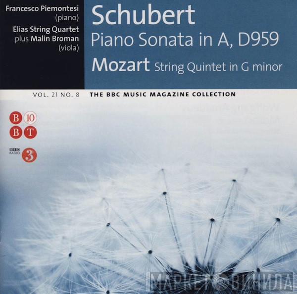 Franz Schubert, Wolfgang Amadeus Mozart, Francesco Piemontesi, Elias String Quartet - Piano Sonata In A, D959 / String Quintet In G Minor