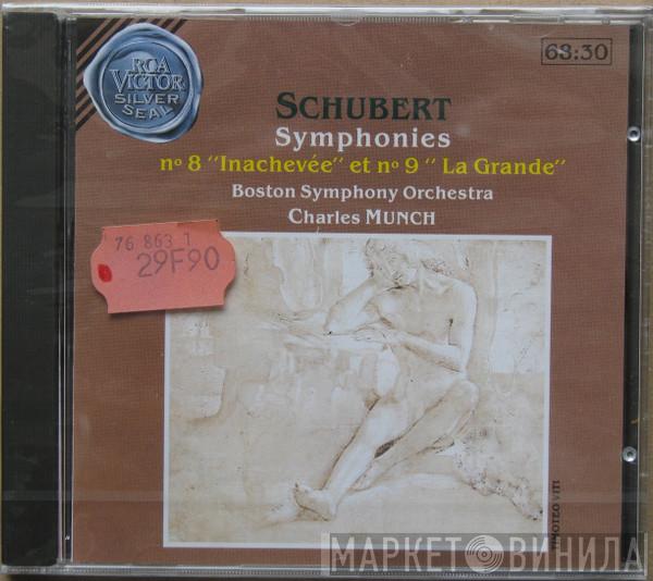 - Franz Schubert , Boston Symphony Orchestra  Charles Munch  - Symphonies N° 8 ″Inachevée″ Et N° 9 ″La Grande″
