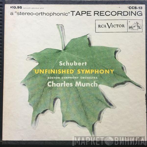 , Franz Schubert , Charles Munch  Boston Symphony Orchestra  - Symphony No. 8 In B Minor