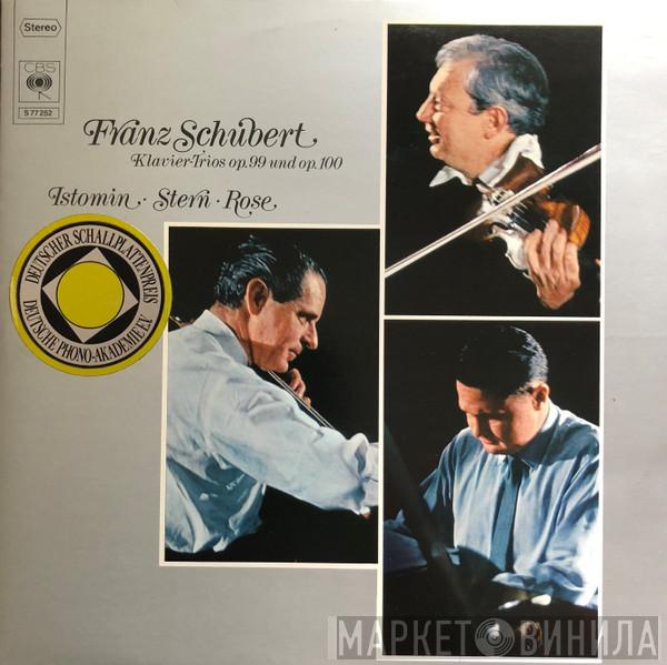 , Franz Schubert , Eugene Istomin , Isaac Stern  Leonard Rose  - Klavier-Trios Op. 99 Und Op. 100