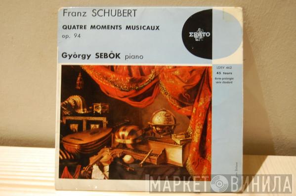 , Franz Schubert  György Sebök  - Quatre moments musicaux
