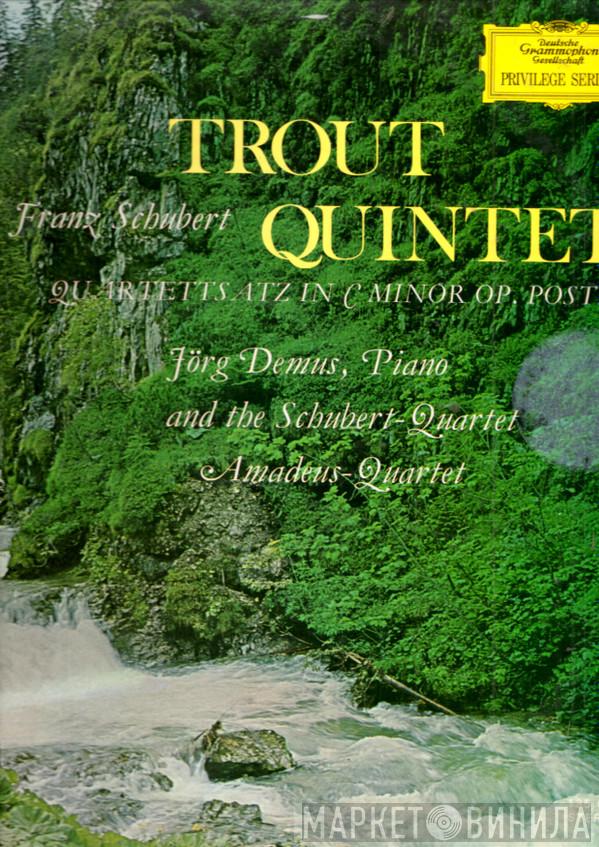 Franz Schubert, Jörg Demus, Schubert-Quartett, Amadeus-Quartett - Forellen-Quintett, Quartettsatz C-Moll Op. Posth.