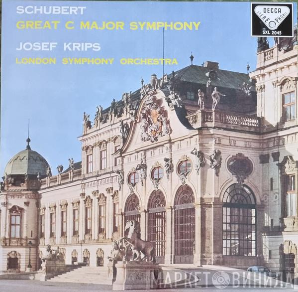, Franz Schubert , Josef Krips  The London Symphony Orchestra  - Great C Major Symphony