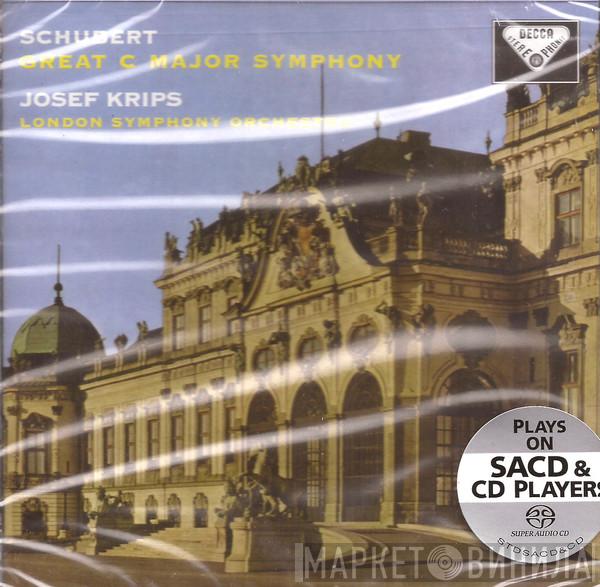 , Franz Schubert , Josef Krips  The London Symphony Orchestra  - Great C Major Symphony