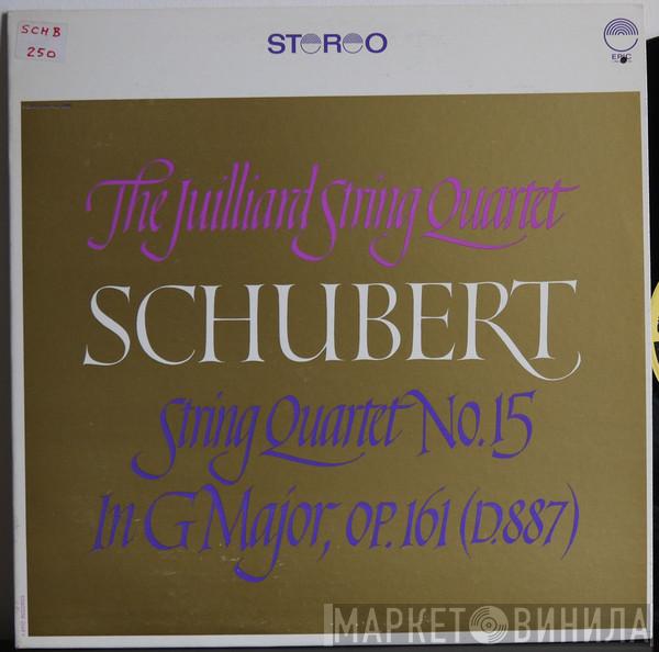 , Franz Schubert  Juilliard String Quartet  - String Quartet No. 15 In G Major, Op. 161 (D.887)