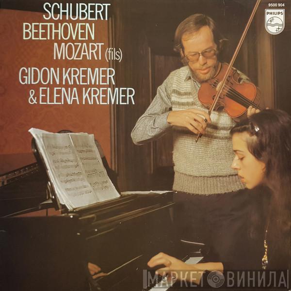 , Franz Schubert , Ludwig van Beethoven , Franz Xaver Wolfgang Mozart & Gidon Kremer  Elena Kremer  - Schubert, Beethoven, Mozart (Fils)
