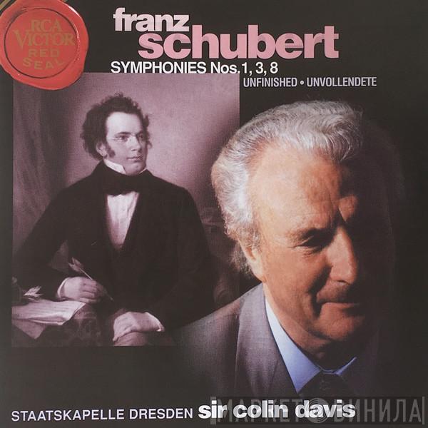 , Franz Schubert , Staatskapelle Dresden  Sir Colin Davis  - Symphonies Nos. 1, 3, 8 - Unfinished - Unvollendete