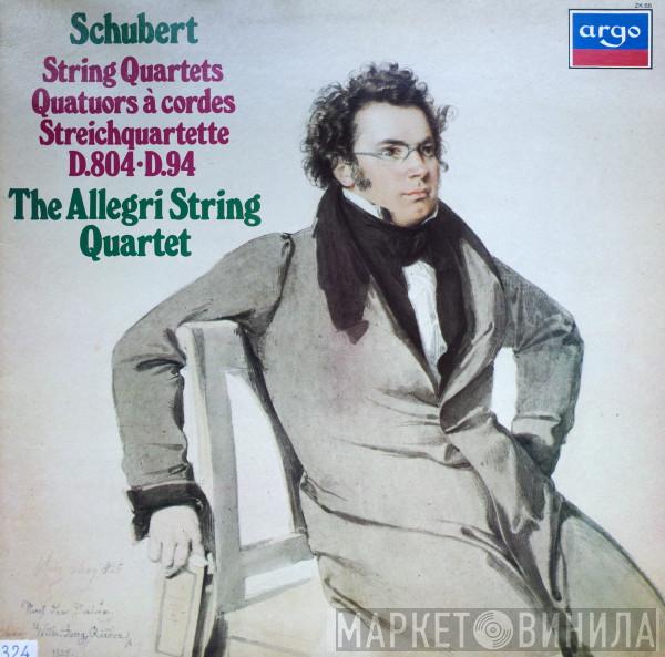 Franz Schubert, The Allegri String Quartet - String Quartets = Quators À Cordes = Streichquartette, D.804•D.94