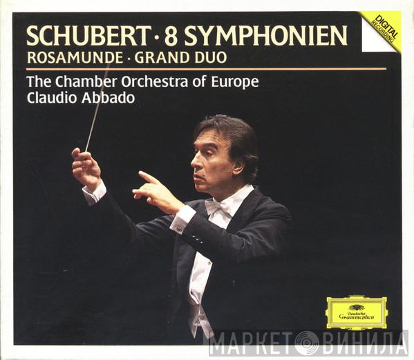 • Franz Schubert , The Chamber Orchestra Of Europe  Claudio Abbado  - 8 Symphonien · Rosamunde · Grand Duo
