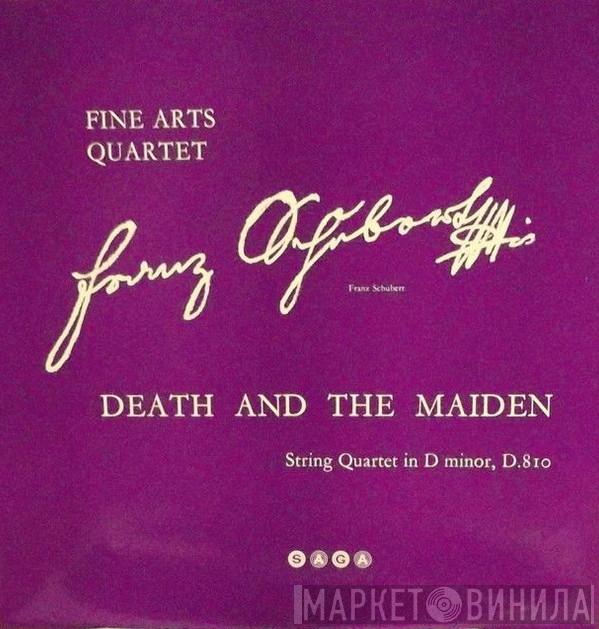 Franz Schubert, The Fine Arts Quartet - Death And The Maiden (String Quartet In D Minor, D.810)