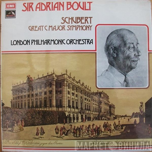 Franz Schubert, The London Philharmonic Orchestra, Sir Adrian Boult - Great C Major Symphony