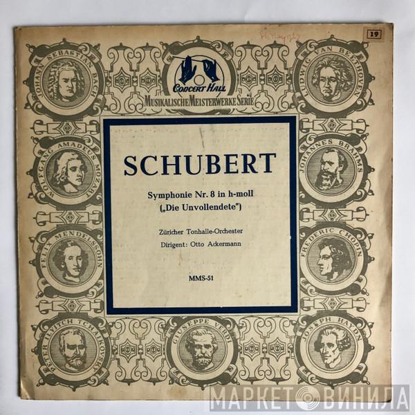 - Franz Schubert , Tonhalle-Orchester Zürich  Otto Ackermann  - Symphonie Nr. 8 In H-Moll "Die Unvollendete"
