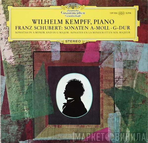 Franz Schubert, Wilhelm Kempff - Sonatas In A Minor And In G Major - Sonates En La Mineur Et En Sol Majeur