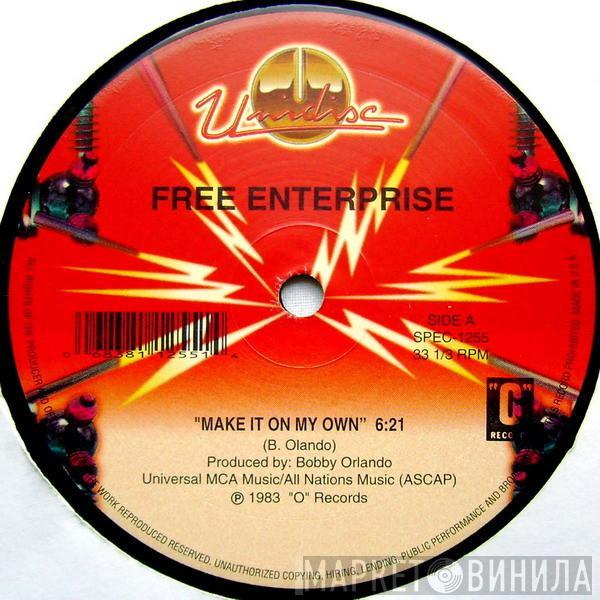 Free Enterprise, Tony Baxter - Make It On My Own / Get Up Off That Thang
