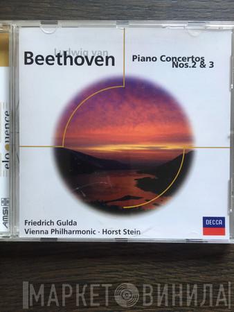 , Friedrich Gulda , Wiener Philharmoniker - Horst Stein  Ludwig van Beethoven  - Piano Concertos Nos. 2 & 3
