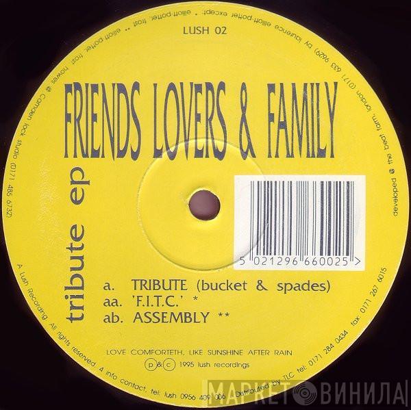 Friends, Lovers & Family - Tribute EP