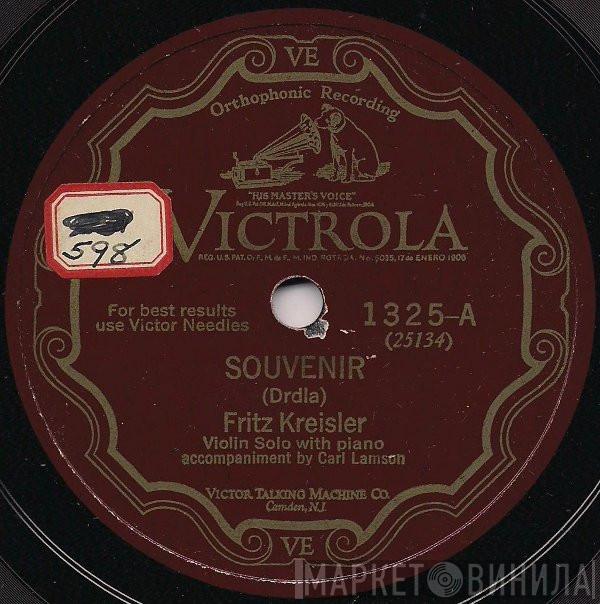  Fritz Kreisler  - Souvenir / Old Folks At Home ('Way Down Upon De Swanee River)