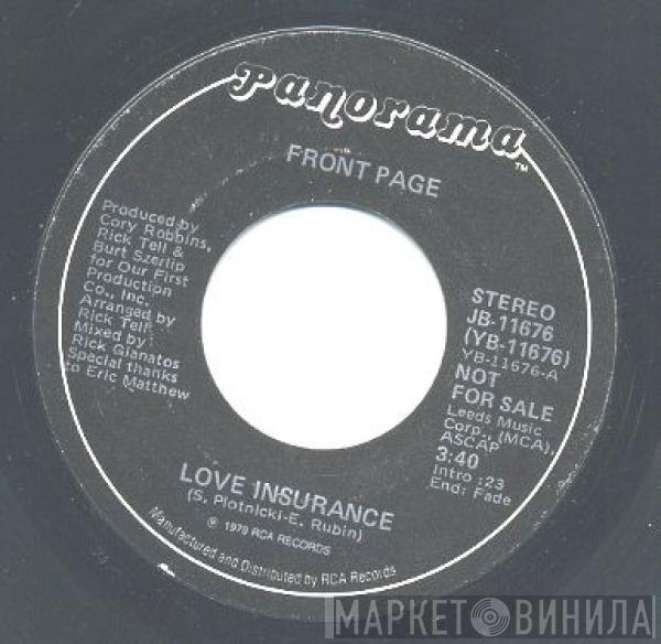 Front Page  - Love Insurance