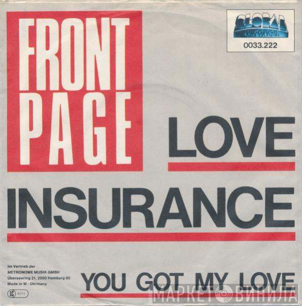  Front Page   - Love Insurance