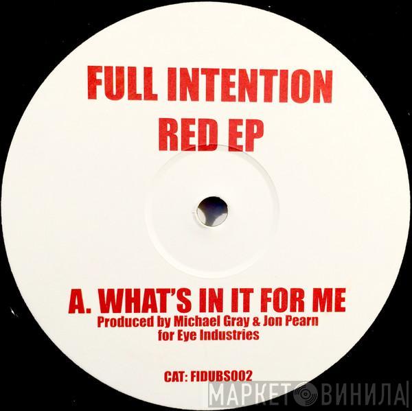 Full Intention - Red EP