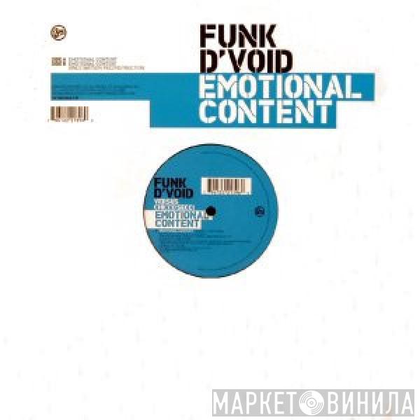 Funk D'Void, Chicco Secci - Emotional Content