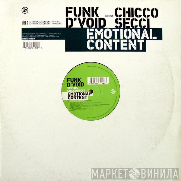 Funk D'Void, Chicco Secci - Emotional Content