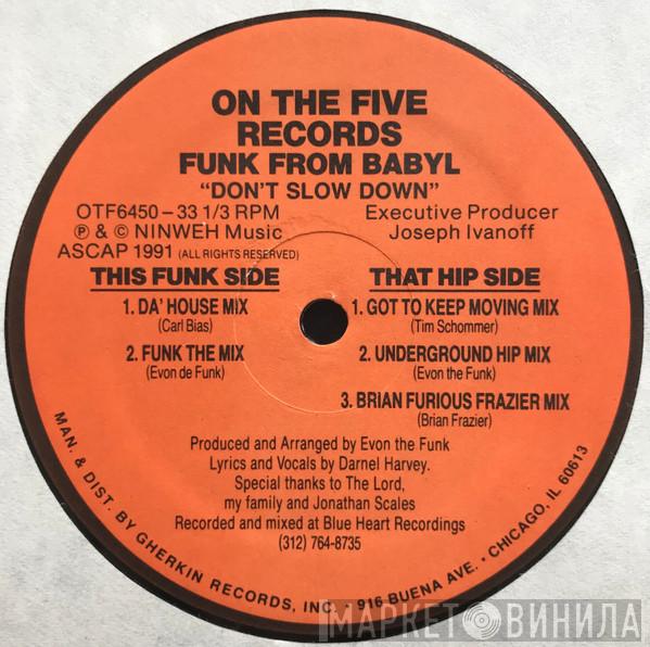 Funk From Babyl - Don't Slow Down